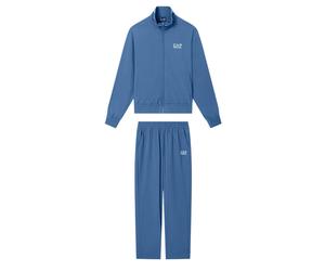 Tuta da tennis da donna EA7 Woven In Ventus7 - blue horizon - Blu (XL)
