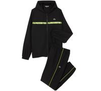 Tuta da tennis da uomo Lacoste Logo Stripe Tennis - black - Nero (M)