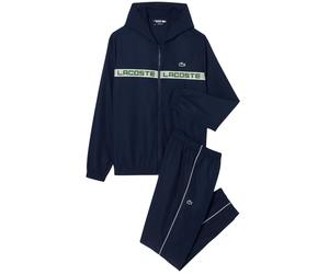 Tuta da tennis da uomo Lacoste Logo Stripe Tennis - midnight blue - Blu (S)