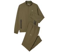 Tuta da tennis da uomo Lacoste Tennis Taffeta - khaki green - Verde (M)
