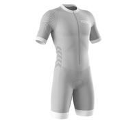 Tuta da Triathlon a Maniche Corte da Uomo,Triathlon Unisex,MTB Body Trisuit Cycling Skinsuit,2024 Nuovi Tuta da triathlon da uomo con imbottitura in gel