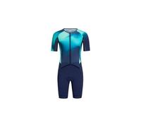 Tuta da triathlon orca athlex aero race v2 verde da uomo