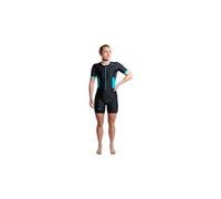 Tuta da triathlon zone3 activate nero blu da donna