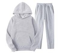 Tuta Da Uomo Completa Invernale Felpata Completo Sport Maglia Suit Tracksuit Leggero Felpa E Pantaloni Fitness Casa con cappuccio jogging Tute Ginnastica