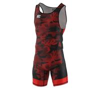 Tuta da uomo EXTREME HOBBY HAVOC Wrestling Singlet Lotta UWW Approved