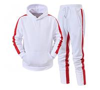 Tuta Da Uomo jogging Sportiva Set Tute Sportive Invernali Traspirante Slim Fit Tinta Unita Felpe con Cappuccio e Pantaloni allenamento Streatwear 2025