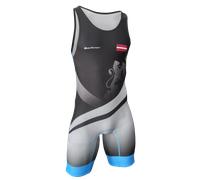 Tuta da uomo LETTONIA Berkner Wrestling Singlet Lotta UWW Approved