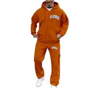 Tuta da uomo, set completo con felpa con cappuccio a maniche lunghe e pantaloni della tuta, set morbido per sport, pantaloni della tuta e felpa UK Sport Running Jogging Athletic Sweat Suit Fashion