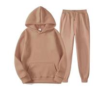 Tuta Da Uomo Tute Sportive Eleganti Comodi Sportiva Invernale 2 Pezzi Y2K Stile Streetwear Maniche Lunghe felpa con cappuccio e pantaloni jogging Lunga