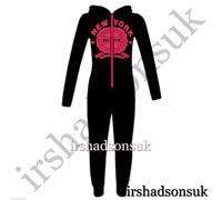 Tuta Deluxe All In One Per Bambini Ragazze E Ragazzi New York 7-13