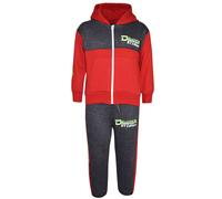 Tuta Deluxe NY Edition Per Bambini Ragazzi Con Felpa Stampata E Pantaloni