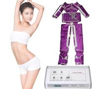 Tuta Di Bellezza Dimagrante Air Wave Body, Tuta For Terapia Del Vuoto Con Drenaggio Linfatico, Dispositivo For La Perdita Di Peso Con Massaggio Completo Del Corpo E Rilassamento Muscolare(Purple)