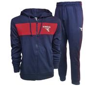 TUTA DIADORA 182072 HD FZ COTONE BLU NERO