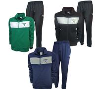 TUTA DIADORA 182075 BLIU VERDE NERO SPORTWEAR COTONE