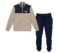 TUTA DIADORA 182278 25158 COTONE GARZATO BEIGE BLU