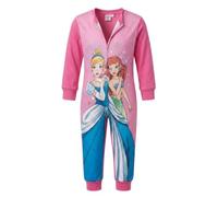 Tuta Disney Principesse Bambina Cotone con Zip Cenerentola Ariel