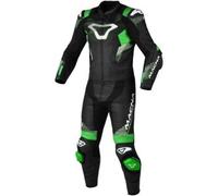 Tuta Divisa In Pelle Macna Armadyl Nero Verde UOMO 50