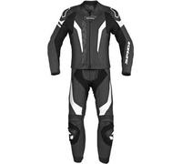 Tuta Divisa In Pelle Spidi Laser Touring Bianco Nero UOMO 56