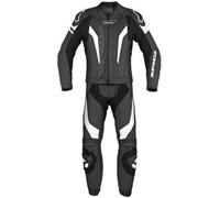 Tuta Divisa In Pelle Spidi Laser Touring Bianco Nero UOMO 58