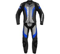 Tuta Divisa In Pelle Spidi Laser Touring Nero Blu UOMO 54