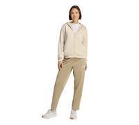 Tuta donna acetata Adidas Essentials Linear KB8440 beige-sabbia