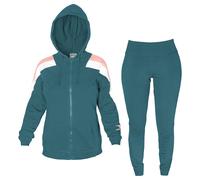 Tuta Donna DIADORA Cappuccio Full Zip - Cotone Garzato 3 Colori Art.795
