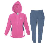 Tuta Donna DIADORA Cappuccio Mezza Zip - Cotone Garzato 2 Colori Art.786