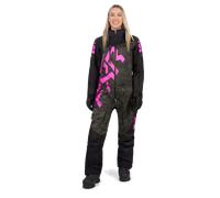 §Tuta Donna FXR CX Lite Nero-Army-Rosa§