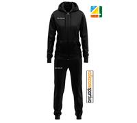 TUTA DONNA GIVOVA KING DONNA COTONE TERRY - TR028-1010 col. nero