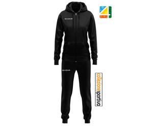 TUTA DONNA GIVOVA KING DONNA COTONE TERRY - TR028-1010 col. nero