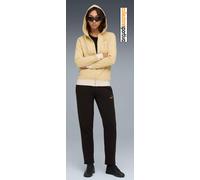 TUTA DONNA PUMA METALLIC HOODED SWEAT SUIT FL OP 688161-83 col. giallo ocra-nero