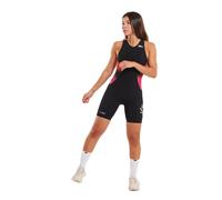 Tuta donna senza maniche trifunzionale Z3R0D Racer Noir L
