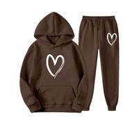 Tuta Donna Sportiva Completa Autunno Inverno Tute Casual Leggera felpa con cappuccio a maniche lunghe e Jogging Pantaloni Set di Tempo Libero Yoga Sportswear