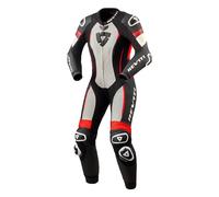 Tuta Donna XENA 4 Bianco Rosso Neon REVIT - AN: 42