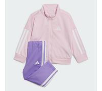 Tuta enfant bambina acetato Adidas Climacool JJ3537 rosa-viola-bianco