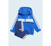 Tuta enfant felpata bambino Adidas KC6004 azzurro-bianco-celeste
