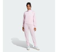 Tuta adidas Essentials Feel Cozy rosa bianco donna - S