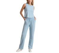 Tuta Estiva Donna Due Pezzi, Top Senza Maniche e Pantaloni Capri a Gamba Larga, Set Fresco e Comodo per le Giornate Calde le Uscite
