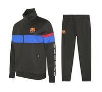 Tuta FC Barcelona Uomo - Taglia S - Stagione 2024/2025 - Nero - Tuta da Calcio - Merchandise Ufficiale