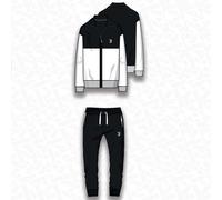 Tuta felpata homewear junior compatibile con Juventus