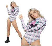 Tuta Fever Da Festival Costume Elegante Alieno Spaziale Sexy Per Donne