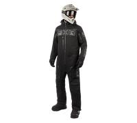FXR Maverick Lite Tuta da motoslitta monopezzo, nero-grigio, taglia 2XL