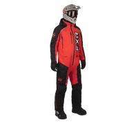FXR Recruit Lite 2023 Tuta da motoslitta monopezzo, nero-rosso, taglia M