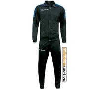 TUTA GIVOVA REVOLUTION TRAINING PERÙ SPORT RELAX - TR033 nero/azzurro