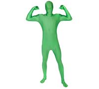 Tuta Greenman a corpo intero Body con schermo verde per video effetto invisibile