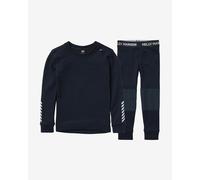 Tuta Helly Hansen LIFA Merino nero grafite per bambini - 5