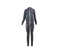 TUTA HOMEWEAR DONNA ZEUS O GIVOVA SPORT FELPATA CON ZIP TASCHE E CAPPUCCIO