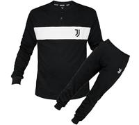 Tuta Homewear Juve Calcio | Pigiama Cotone Interlock Juventus FC Personalizzabile PS 46596/97