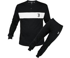 Tuta Homewear Juve Calcio | Pigiama Cotone Interlock Juventus FC Personalizzabile PS 46596/97