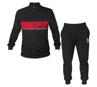 Tuta Homewear Ragazzo MILAN Prod. Ufficiale Cotone French Terry - Art.2025